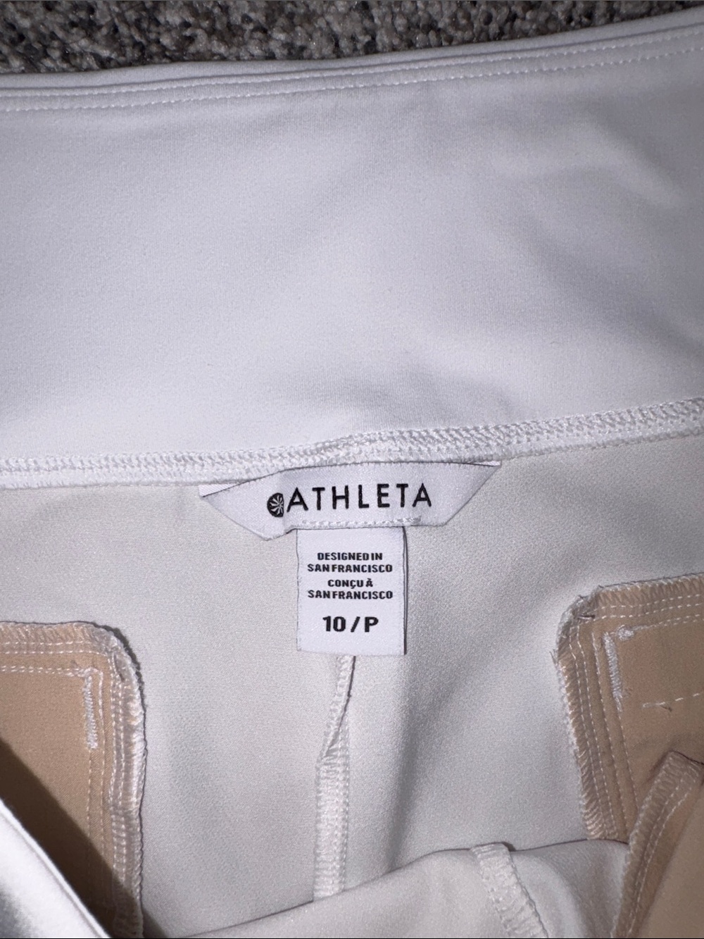 Athleta Endless High Rise Pant in White - Picture 5 of 7
